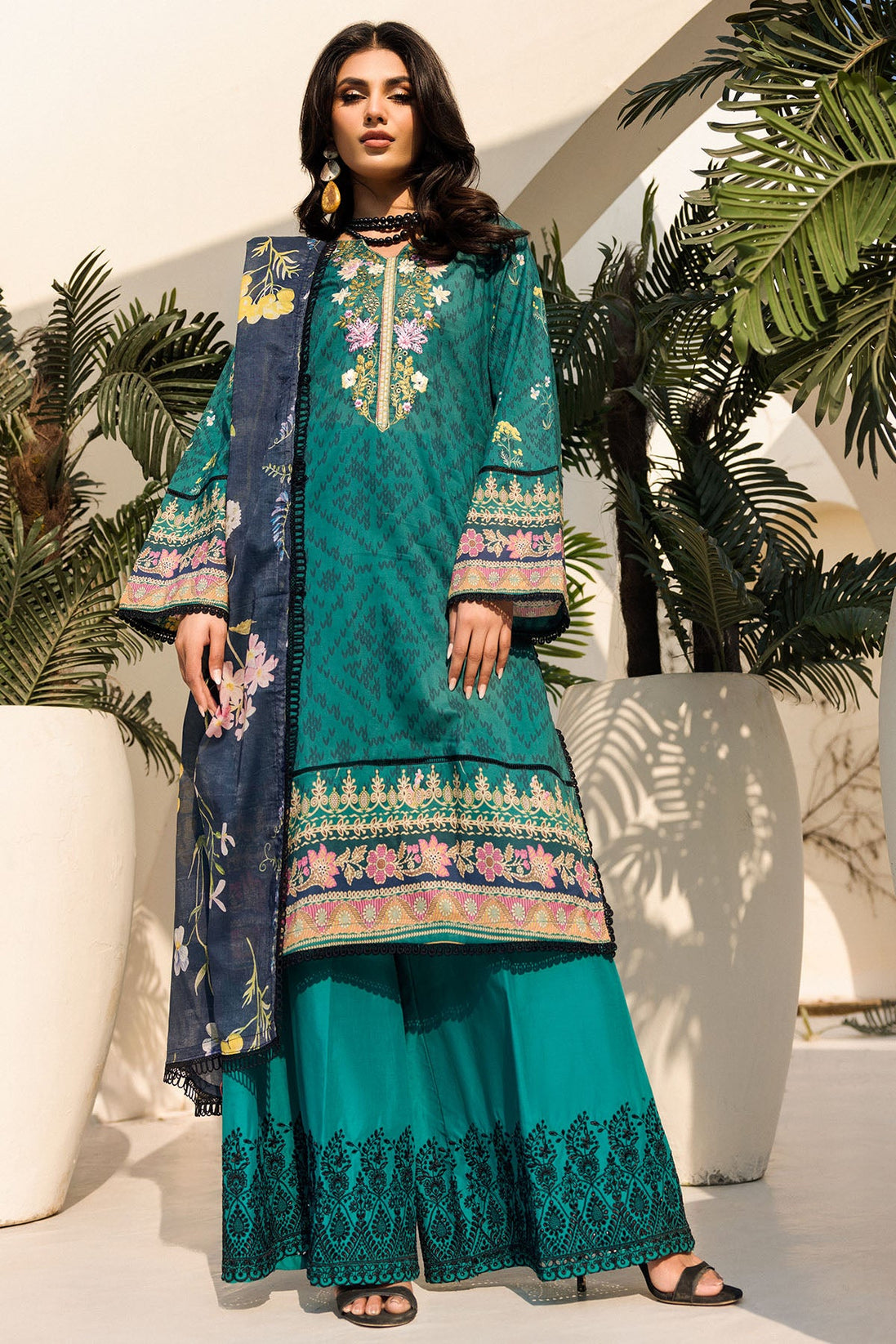 Motifz Umang Print Lawn'24 D#4636