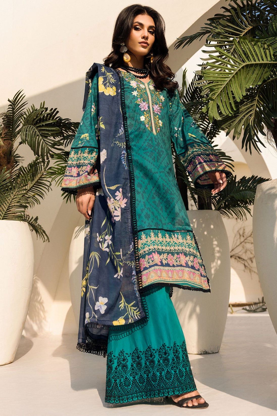 Motifz Umang Print Lawn'24 D#4636