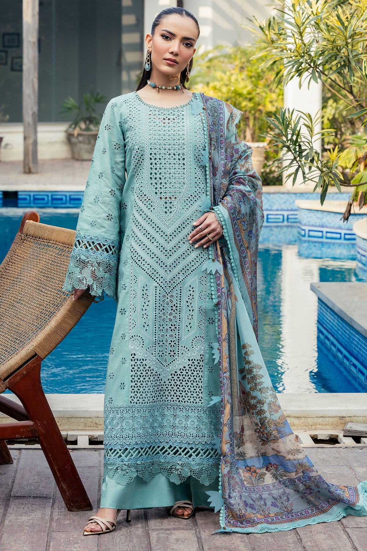 Motifz P/Luxury Lawn T/Dupatta`25 S#328