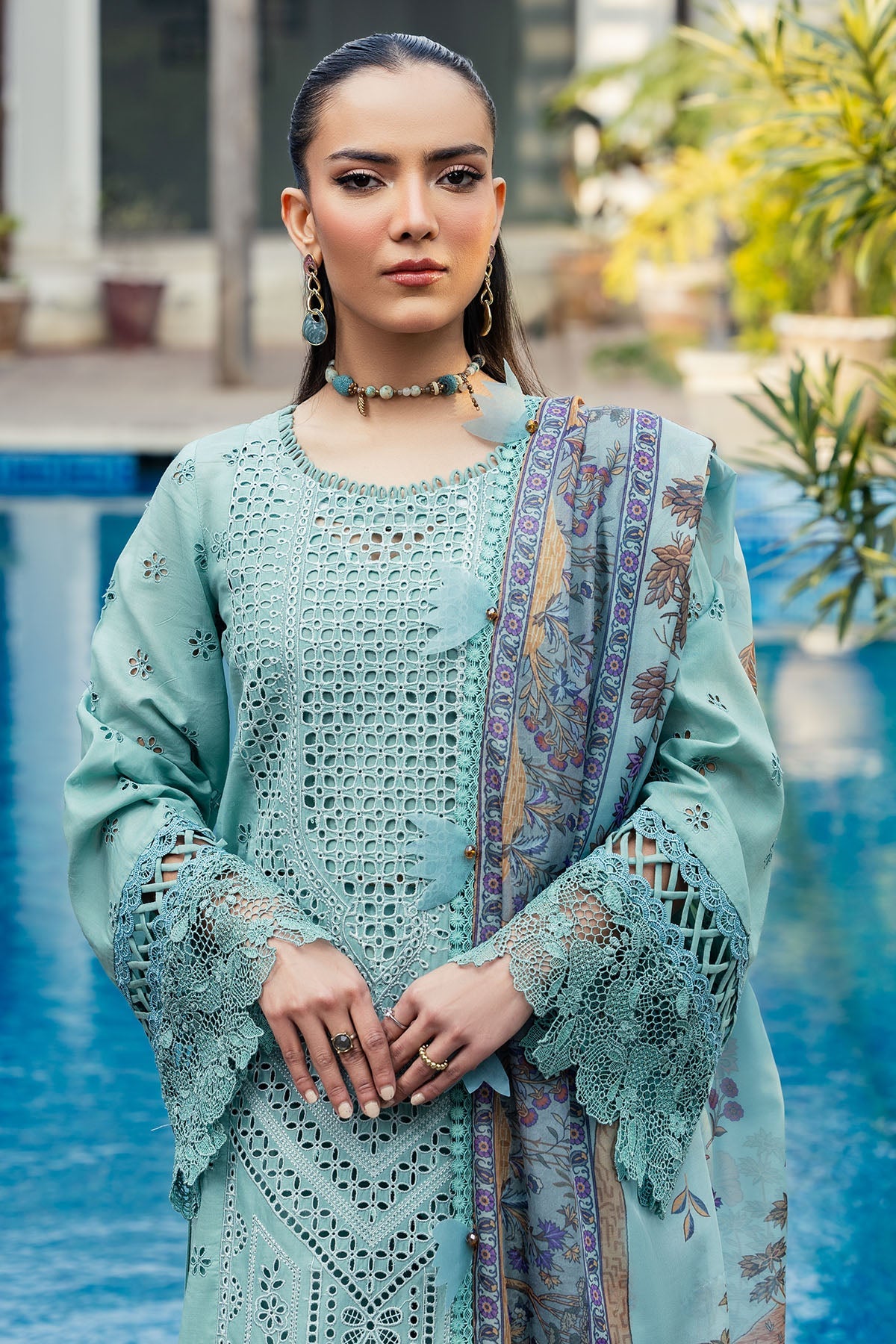 Motifz P/Luxury Lawn T/Dupatta`25 S#328