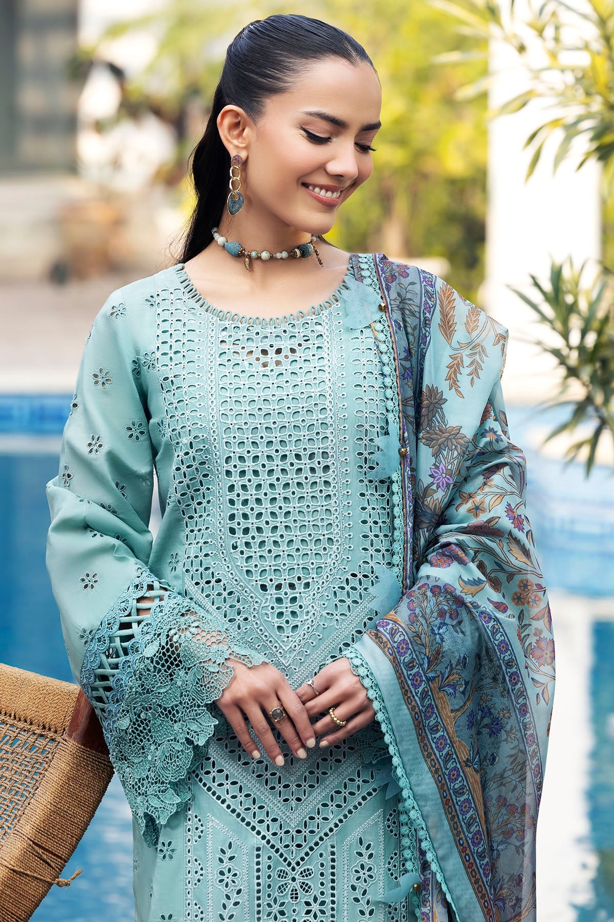 Motifz P/Luxury Lawn T/Dupatta`25 S#328