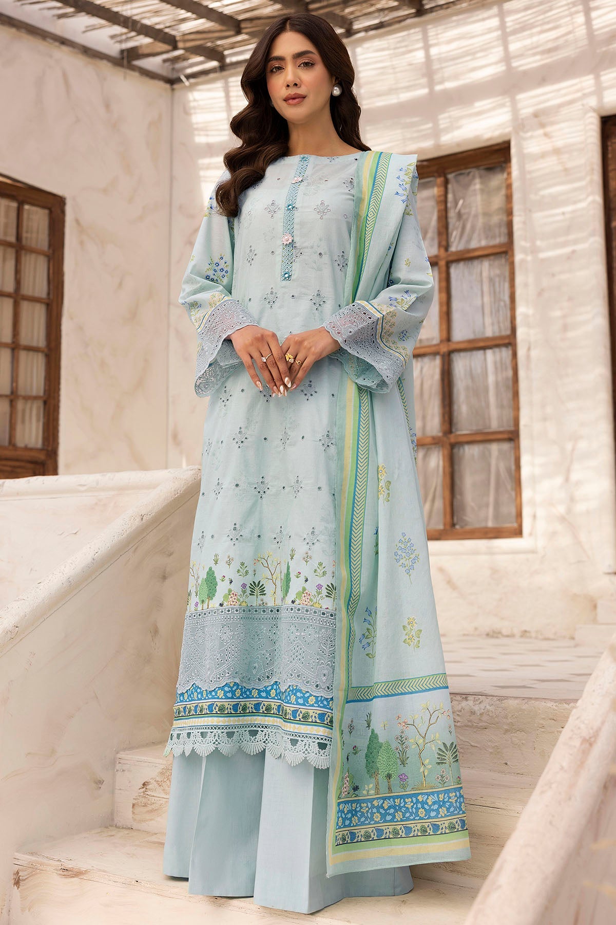 Motifz Digital Print Lawn`25 D#5411