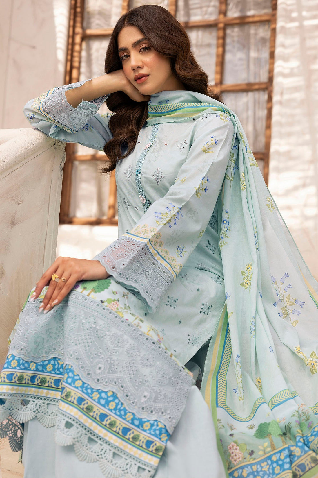 Motifz Digital Print Lawn`25 D#5411