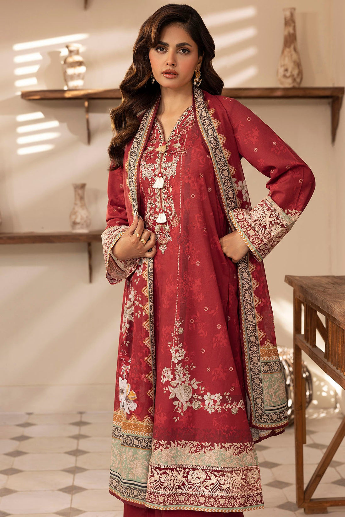 Motifz Digital Print Lawn`25 D#5412