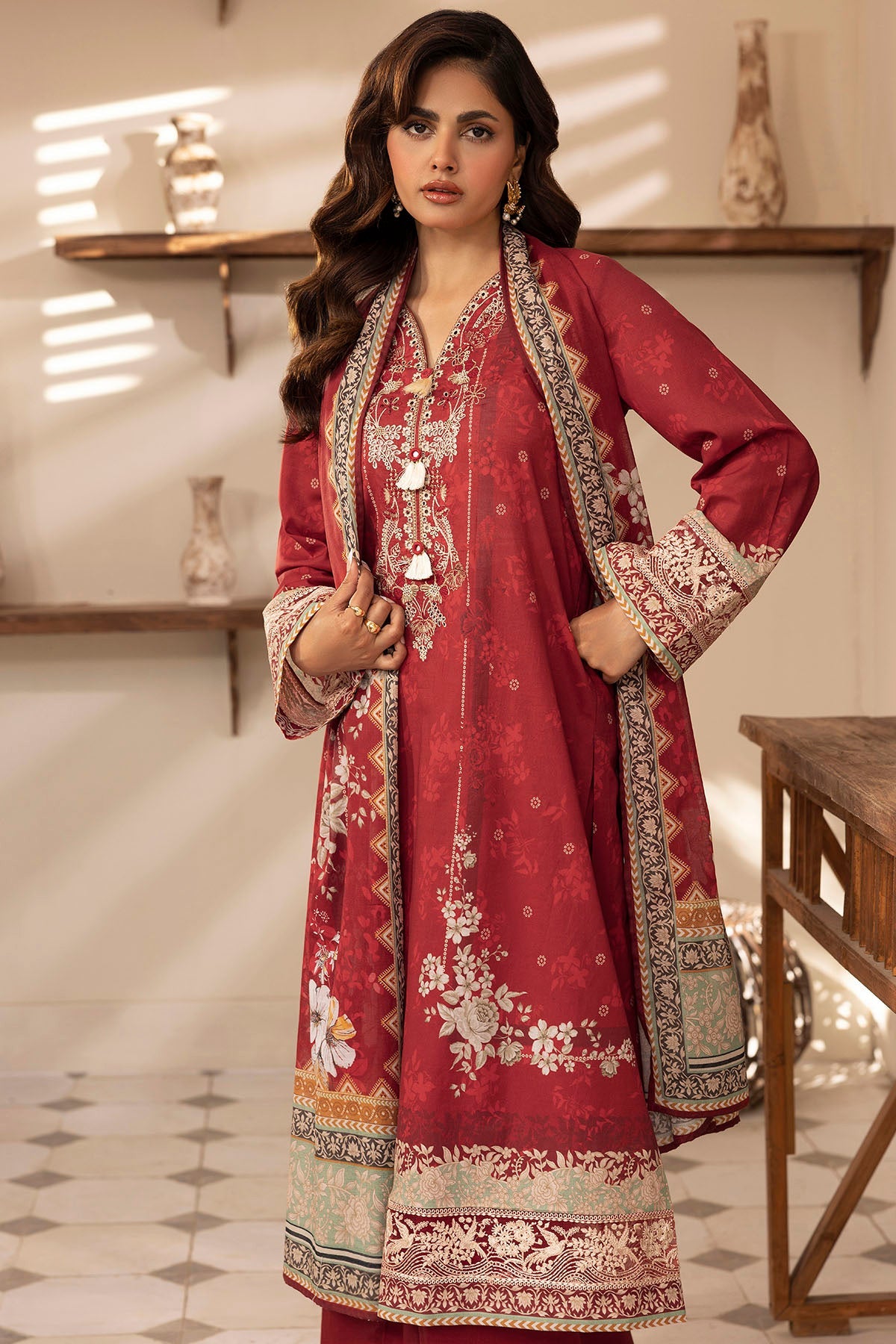 Motifz Digital Print Lawn`25 D#5412