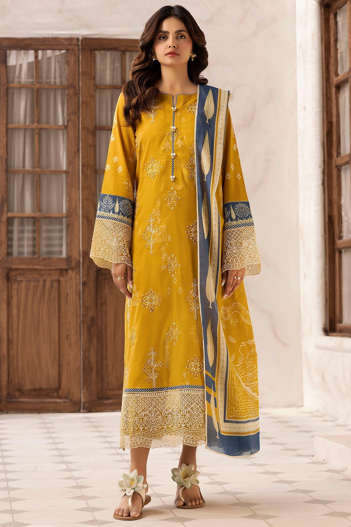 Motifz Digital Print Lawn`25 D#5416