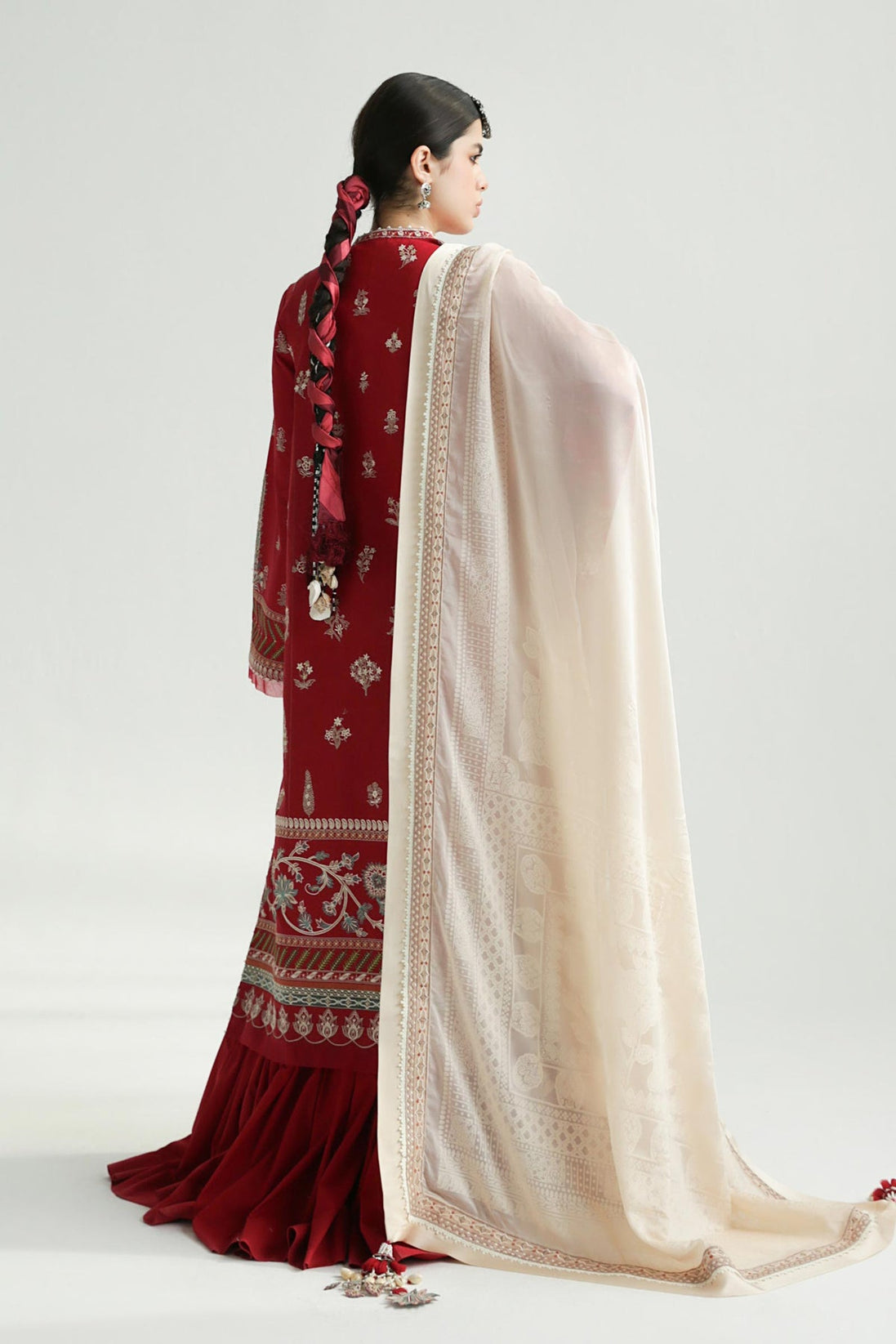 Zara Shahjahan Lawn Unstitched 2024 PHOOL MYRA-14A