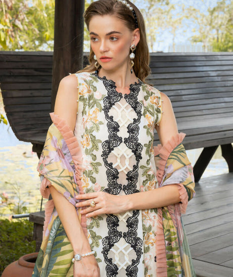 Asifa & Nabeel Luxury Lawn'24 D#09