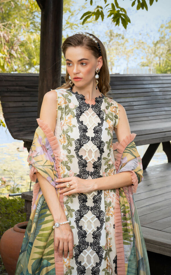 Asifa & Nabeel Luxury Lawn'24 D#09