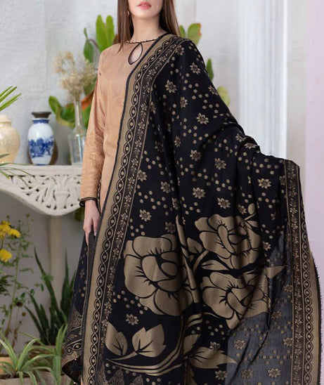 Maah Roz Jacquard Lawn'23 V#15 (Brown)