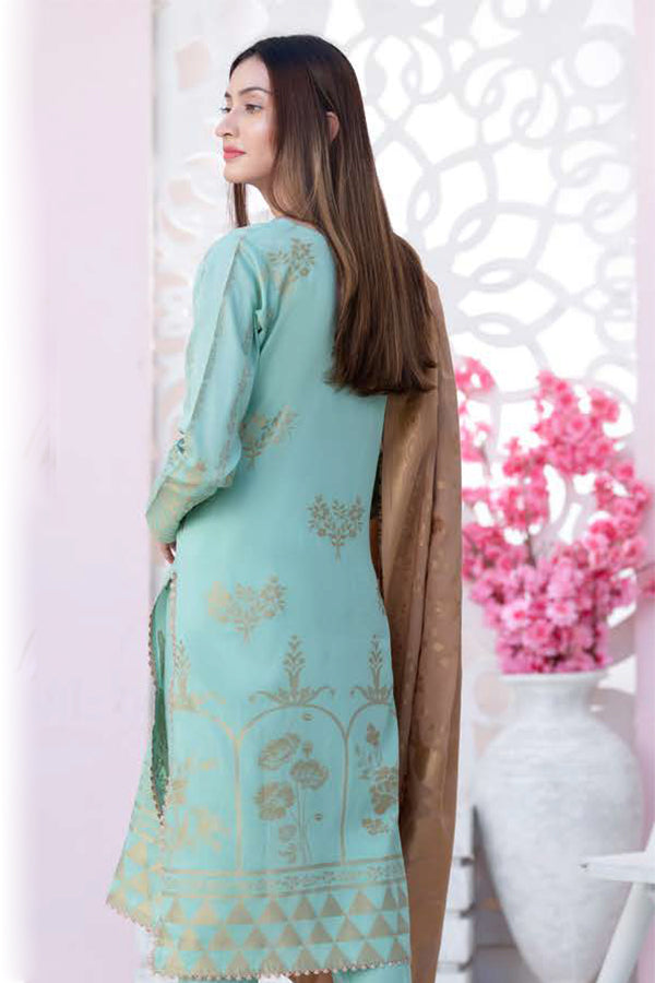 Maah Roz Jacquard Lawn'23 V#15 (L Pista)