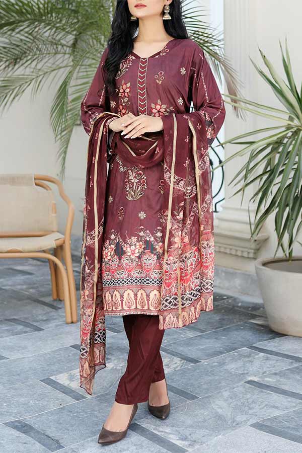 Maham Digital Linen`22 Vol#295 D#10