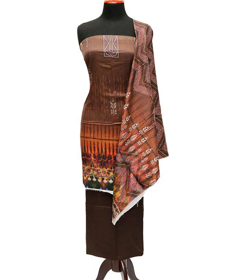 Mahay Corduroy Linen`22 D#4992 CH Brown