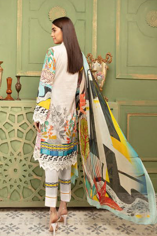 Mahee`s Chikankari Lawn`21 D#04