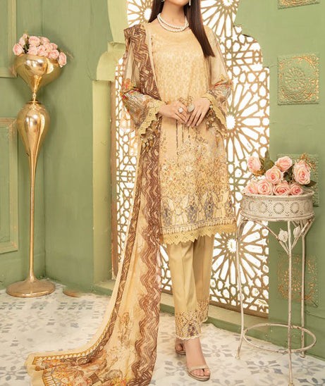Mahee`s Chikankari Lawn`21 D#07