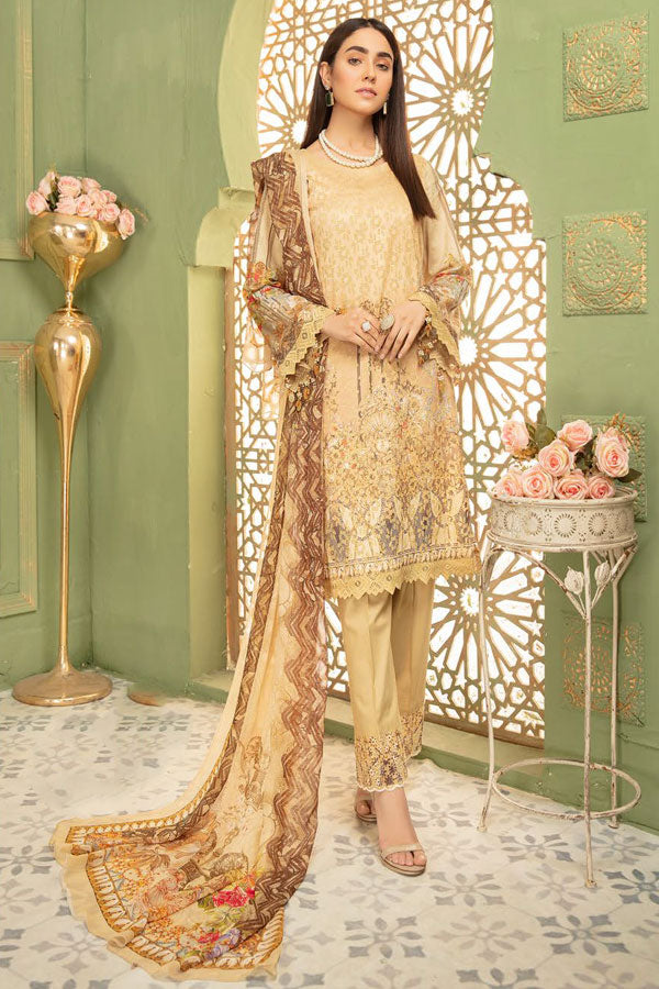 Mahee`s Chikankari Lawn`21 D#07