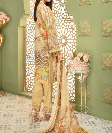 Mahee`s Chikankari Lawn`21 D#07