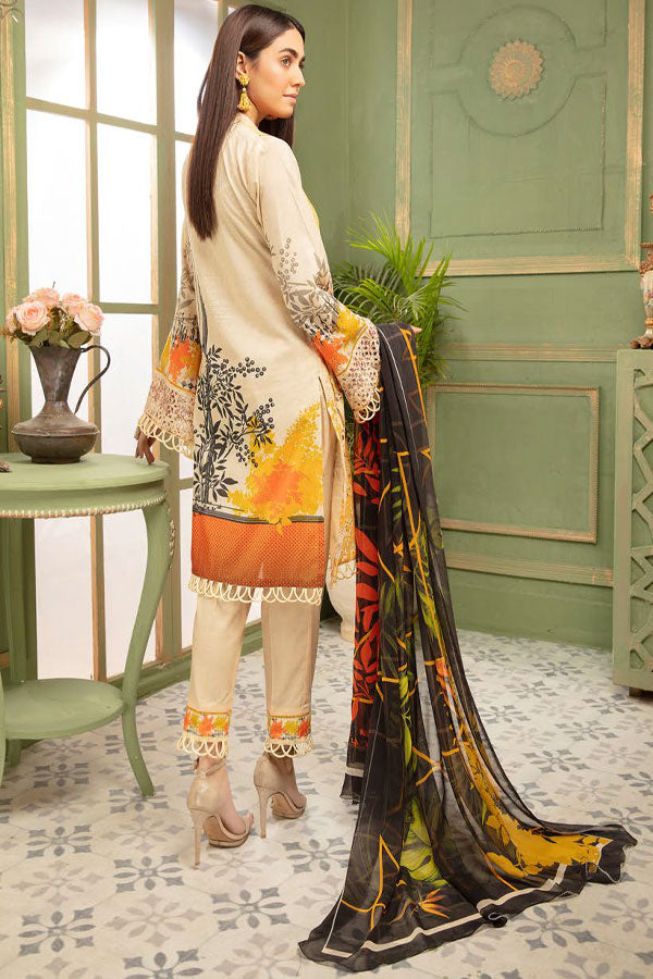 Mahee`s Chikankari Lawn`21 D#08