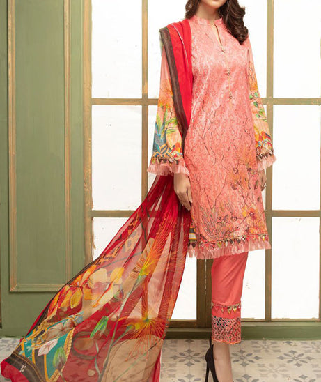 Mahee`s Chikankari Lawn`21 D#09