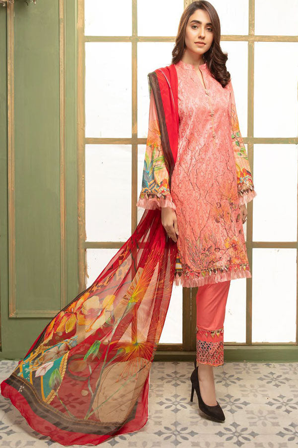 Mahee`s Chikankari Lawn`21 D#09