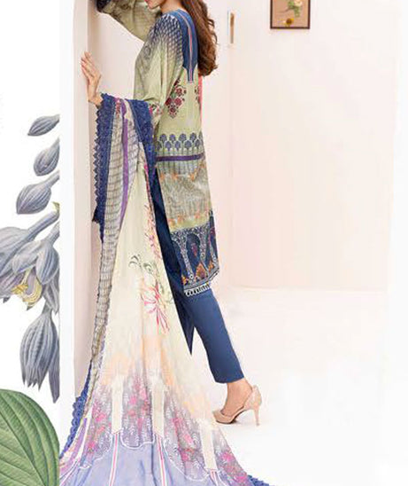 Mahee`s Chikankari Lawn`21 MLD#09