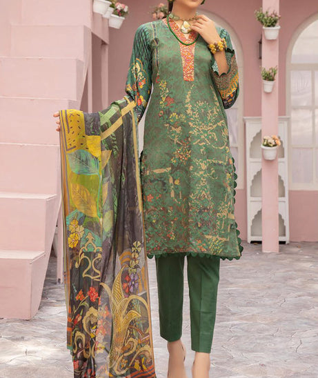Mahees Chikankari Lawn`21 V-7 ML#2
