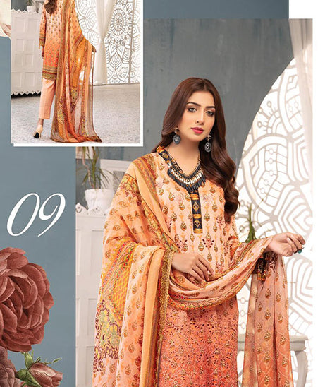 Mahee`s Emb Cotail`20 (Vol-2) D#9