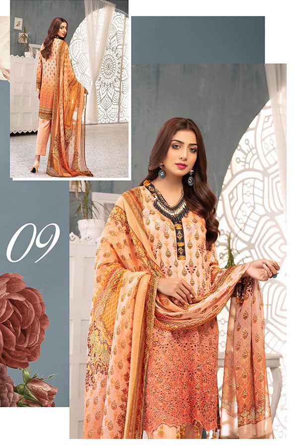 Mahee`s Emb Cotail`20 (Vol-2) D#9