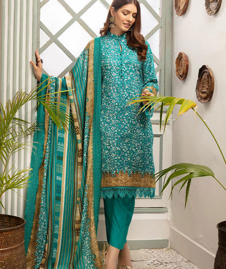 Mahee`s Emb J/Linen`20 (Vol-8) D#3