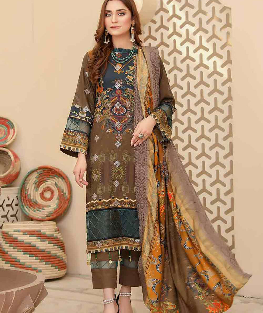 Mahees Emb Corduroy Slub'21 D#3