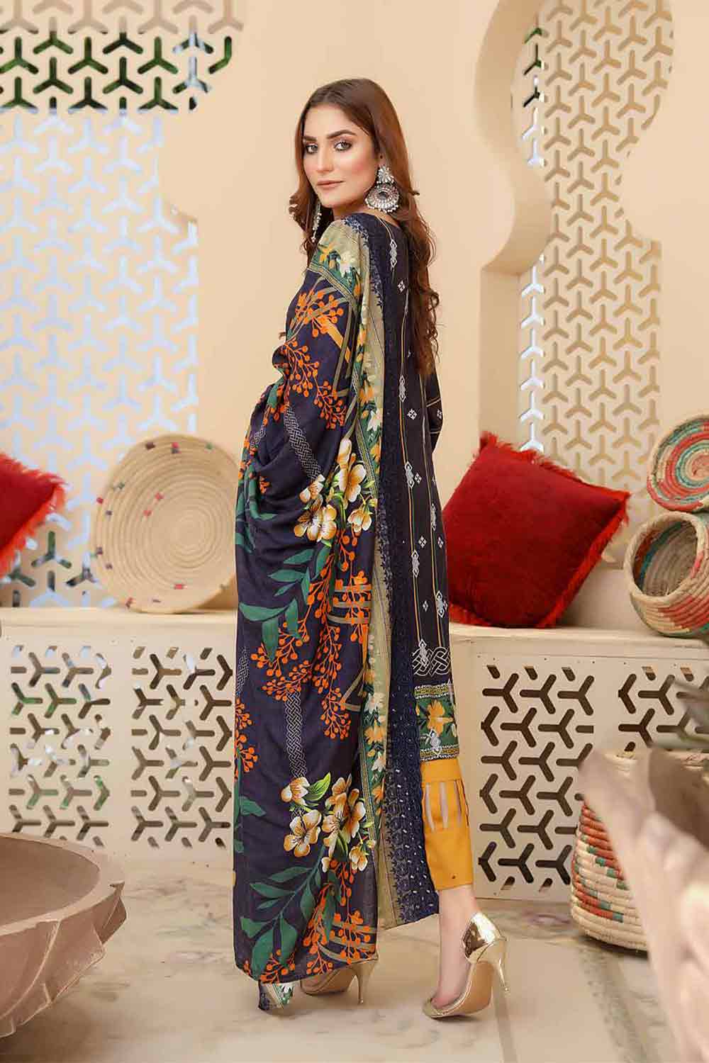 Mahees Emb Corduroy Slub'21 D#6