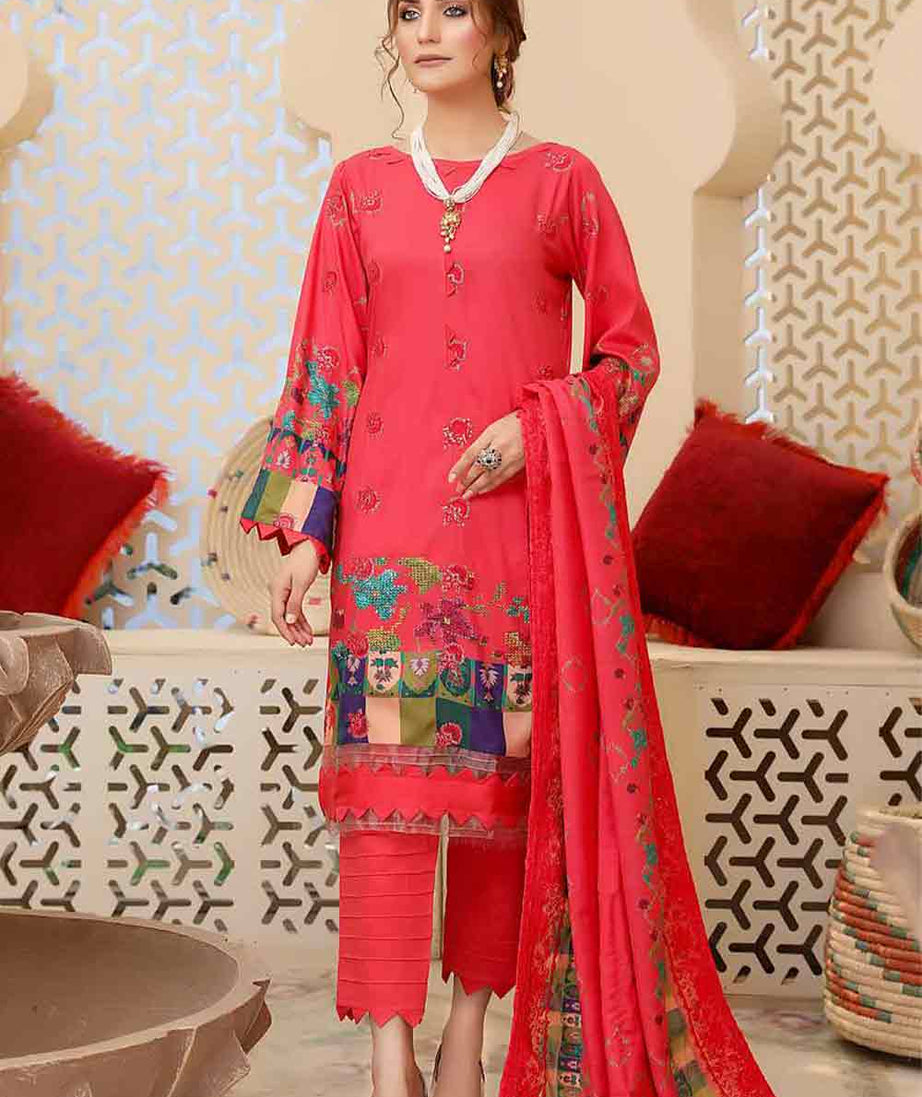 Mahees Emb Corduroy Slub'21 D#7
