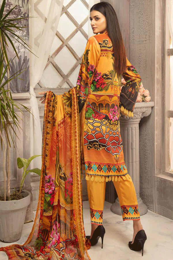 Mahee`s Emb D/Silk Viscose`20 D#5