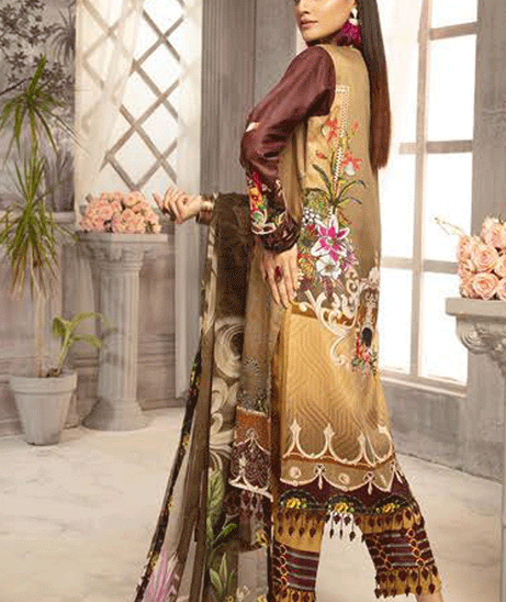 Mahee`s Emb D/Silk Viscose`20 D#6