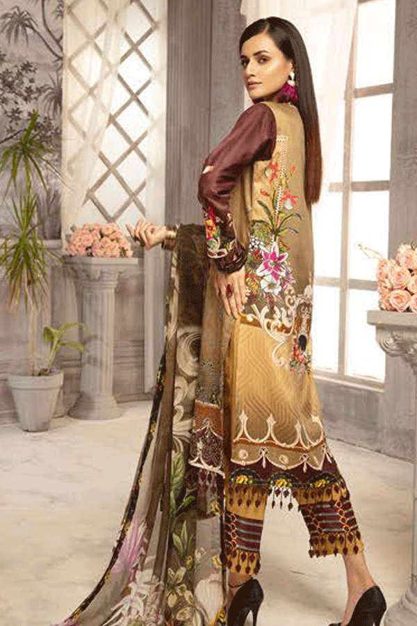 Mahee`s Emb D/Silk Viscose`20 D#6