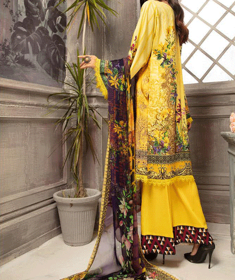 Mahee`s Emb D/Silk Viscose`20 D#7