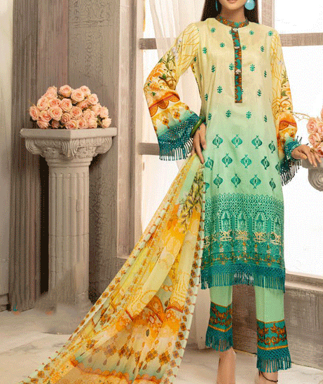 Mahee`s Emb D/Silk Viscose`20 D#9