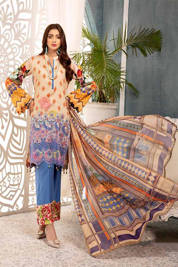 Mahee`s Emb Cotail`20 (Vol-2) D#1