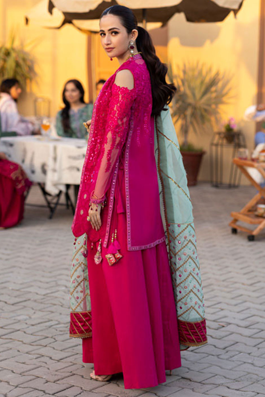 Mahiymaan Luxury Lawn Eid Edit by Alzohaib '22 D# 05
