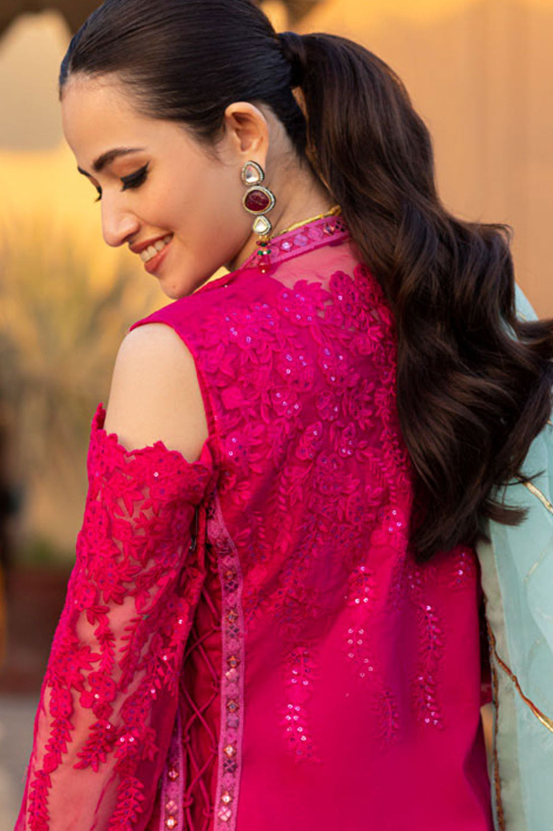 Mahiymaan Luxury Lawn Eid Edit by Alzohaib '22 D# 05
