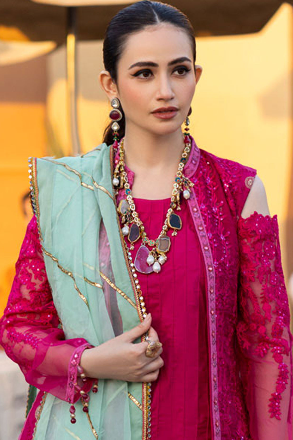 Mahiymaan Luxury Lawn Eid Edit by Alzohaib '22 D# 05