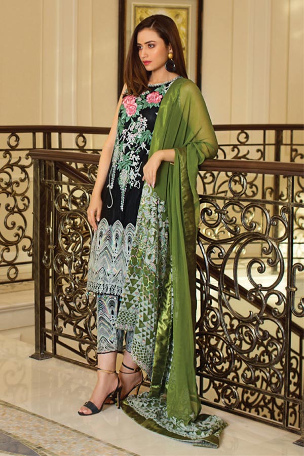 Al-Zohaib Mahiymaan Luxury Lawn`21 D#08
