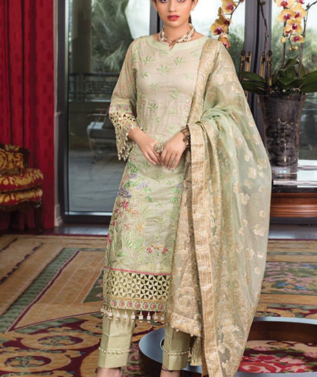 Al-Zohaib Mahiymaan Luxury Lawn`21 D#10
