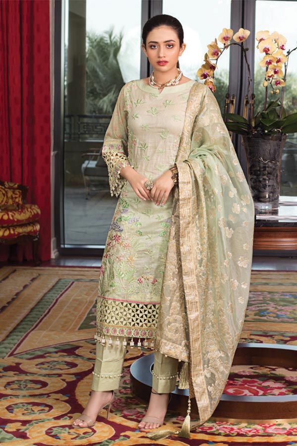 Al-Zohaib Mahiymaan Luxury Lawn`21 D#10