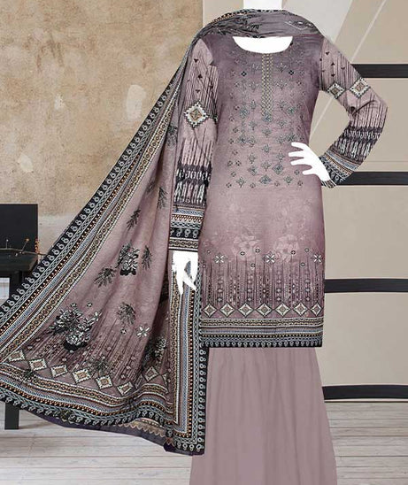 Mahjabeen Civic Lawn'23 SW#780 LT Pink