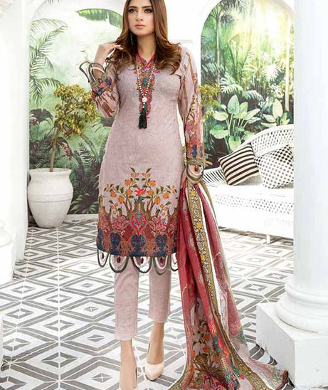 Mahjabeen Twist Emb Lawn`21 D#07