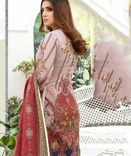 Mahjabeen Twist Emb Lawn`21 D#07