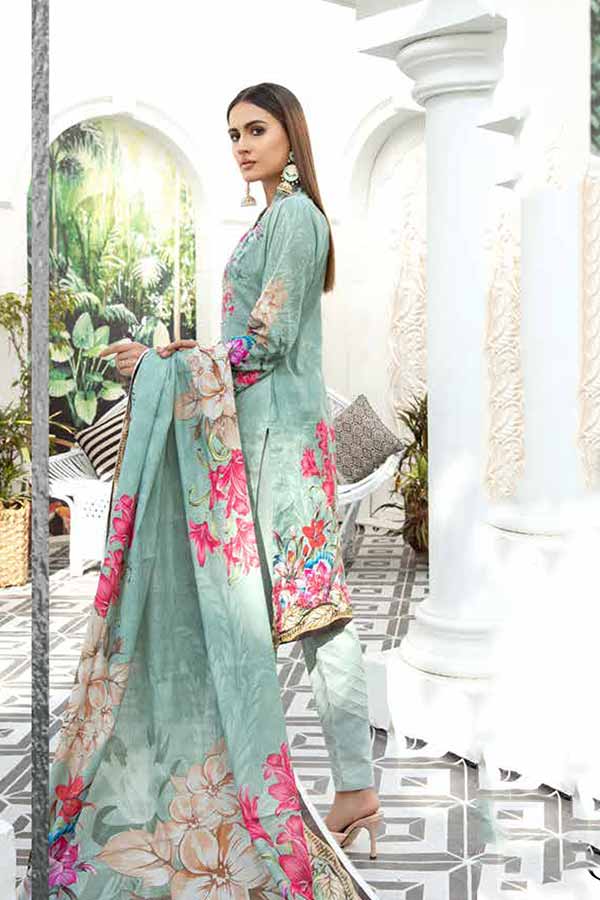 Mahjabeen Twist Emb Lawn`21 D#09