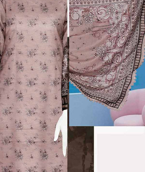 Mahjabeen Digital Lawn`23 Vol-254 CA#8282 Brown