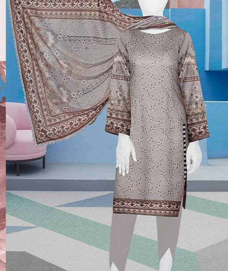 Mahjabeen Digital Lawn`23 Vol-254 CA#8282 Grey
